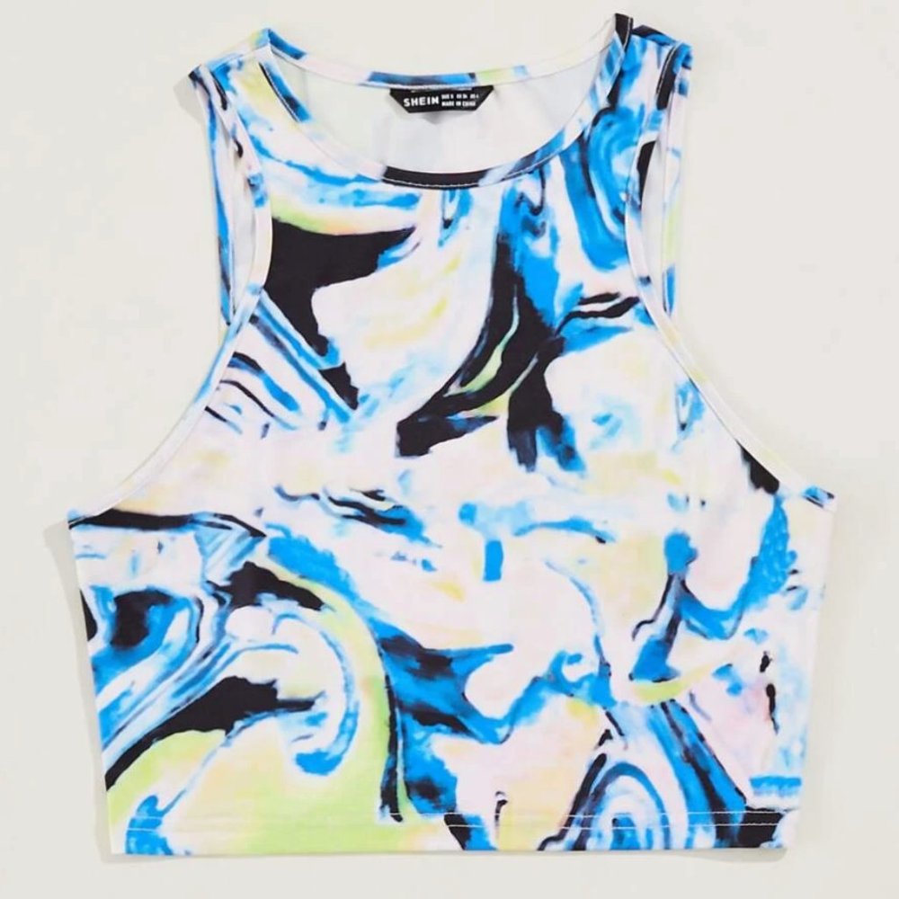 Swirly Printed Tank Top (3 for $25)